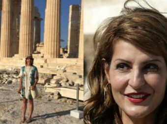 Ελληνίδα ως το «κόκκαλο» η Νία Βάρνταλος: «Αγαπητό Βρετανικό Μουσείο, θα έρθω να πάρω τα Γλυπτά του Παρθενώνα. Έχω μεγάλη τσάντα»