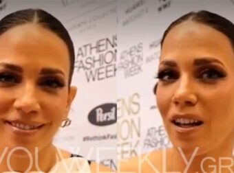 Athens Fashion Week: Μάγεψε τα πλήθη η Κατερίνα Στικούδη με το κομψό look της – Η σπάνια αποκάλυψη για την εγκυμοσύνη της