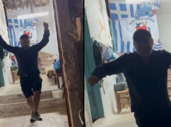 Μάγκας και καραμπουζουκλής ο Λάκης Λαζόπουλος: Χορεύει ζεϊμπέκικο  στο Καστελόριζο και αποθεώνεται!