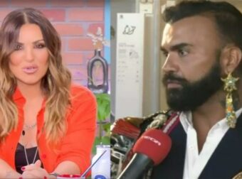 Ναταλία Γερμανού σε Περικλή Κονδυλάτο: «Δεν θα μου στερήσω το δικαίωμα να φορέσω crop top κι ας έχω λιπάκι» (video)