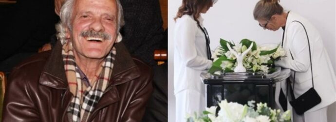«Μπαμπά άσε τα ψόφια, σήκω και χόρεψε!» – Ρίγη συγκίνησης στο τελευταίο αντίο του Σπύρου Φωκά με το τραγούδι που παίχτηκε