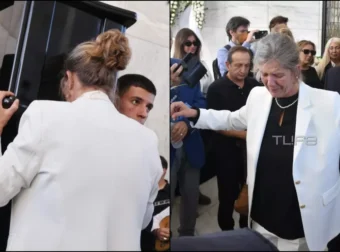 Σπάpαξε η σύζυγος του Σπύρου Φωκά στην κηδεία του: Χόρεψε βαρύ ζεϊμπέκικο στη μνήμη του