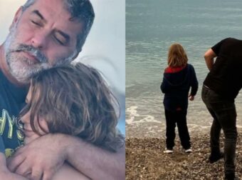 Περήφανος πατέρας ο Βασίλης Μπισμπίκης: Η σπάνια φωτογραφία με τον 10χρονο γιο του και η φοβερή ομοιότητα