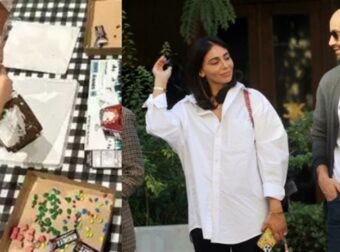 Μετέτρεψαν τη μονοκατοικία τους στο καταφύγιο του Άι Βασίλη – Γεμάτο φωτάκια και χρωματιστές μπάλες το σπίτι Σπανούλη & Χοψονίδου για τα Χριστούγεννα