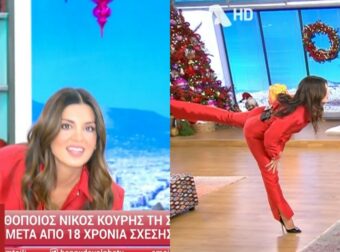 Επικό! Η Τσιμτσιλή έκανε πιρουέτα στον αέρα!