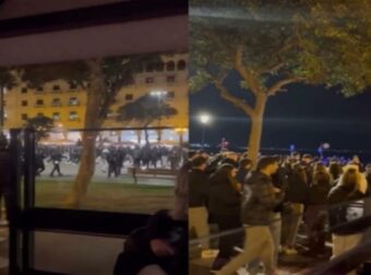 Εικόνες ντροπής στη Θεσσαλονίκη: Σοκαριστικό βίντεο από την στιγμή της τρανσφοβικής επίθεσης στην Αριστοτέλους – «Δεν θα μείνετε ατιμώρητοι…»