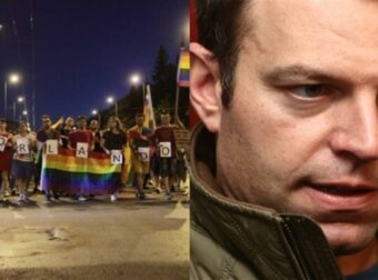 Θεσσαλονίκη: Ένταση σε συγκέντρωση ΛΟΑΤΚΙ με κουκουλοφόρους – Επιτέθηκαν και απείλησαν με λοστούς τον Στέφανο Κασσελάκη