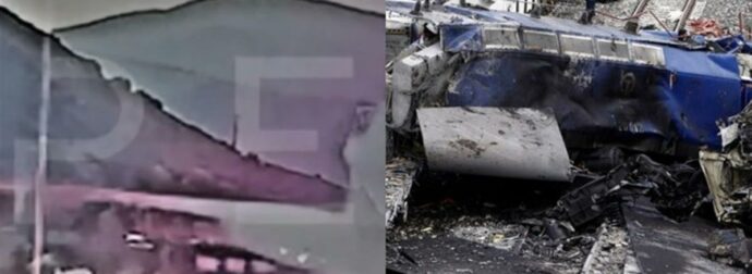 Νέο βίντεο ντοκουμέντο από τα Τέμπη: Καρέ-καρέ για πρώτη φορά η στιγμή της σύγκρουσης των τρένων (video)