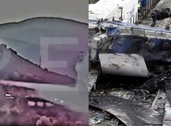 Νέο βίντεο ντοκουμέντο από τα Τέμπη: Καρέ-καρέ για πρώτη φορά η στιγμή της σύγκρουσης των τρένων (video)